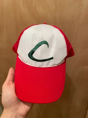 Pokémon VTG 90’s Ash Ketchum Embroidered Strap Back Hat Cap Charizard Pikachu! Has some dents no flaws thumbnail 1
