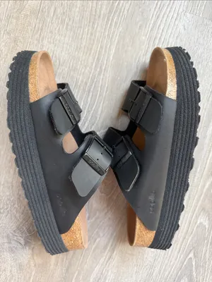NEW Birkenstock Papillio By Birkenstock Arizona Platform Slide Sandal - Women's thumbnail 4
