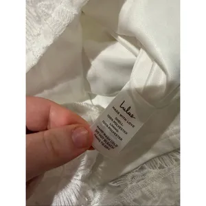 Lulus Elevated Sensation 3D Floral Embroidered Midi Dress in White Medium thumbnail 7