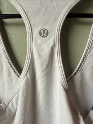 Lululemon Racerback Tank Top Purple Abstract Floral Athletic Yoga thumbnail 4
