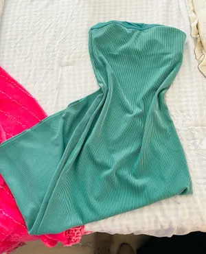 Aerie Midi Ribbed Dress thumbnail 1
