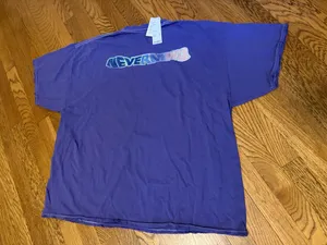 Nirvana NWT oversized distressed short sleeve graphic T shirt dress size L/XL thumbnail 15