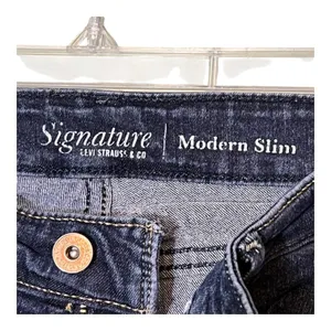 Signature By Levi Strauss & Co Jeans Womens 6 Blue Modern Slim Straight Denim thumbnail 6