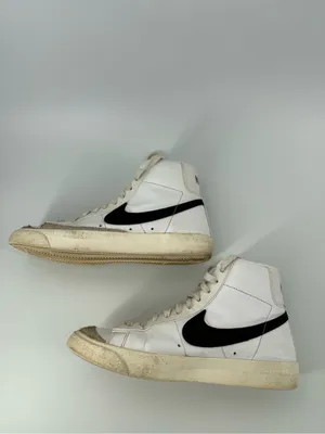 Nike Blazer Mid '77 Vintage CZ1055-100 White Black Shoes 2021 Womens Size 8.5 thumbnail 8