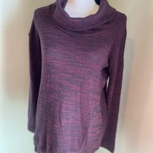 Aerie Women's Purple Soft Cowl Neck Sweater - Size Small‎ petite NWT thumbnail 4