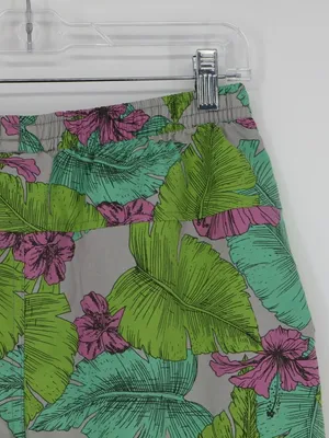 Patagonia Baggies Shorts Women’s Medium Tropical Hibiscus Floral 5 Inch Nylon thumbnail 8