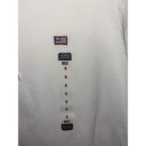 Flawed Y2K Deadstock Ralph Lauren Jeans Co White T-Shirt Flag Logo S thumbnail 11