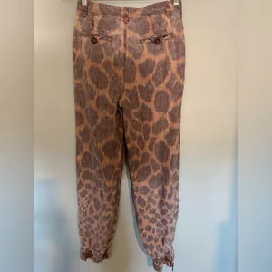 Anthropologie Tamarind Trouser Giraffe Boho Hipster Hippie Cottage Peasant Pants thumbnail 5