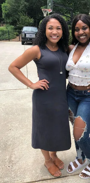 Midi dress Gray Size L thumbnail 1