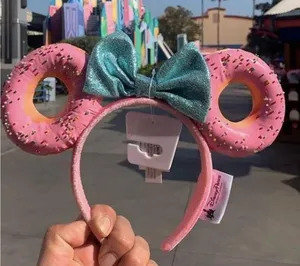 Disney Parks Original Frosted Donut Minnie Ears thumbnail 1