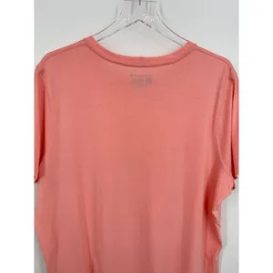 Carhartt T-Shirt women's XXL relaxed fit crew floral C graphic logo peach thumbnail 5