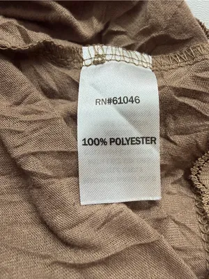 Vanity Essentials Brown Lace Longline Cami Top Size Medium thumbnail 8