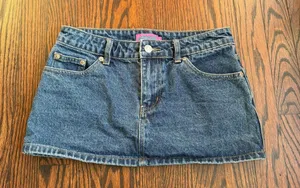 Mini Denim Skirt thumbnail 1