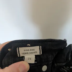 Madewell High-Rise Denim Shorts Lunar Wash Black 26 thumbnail 5