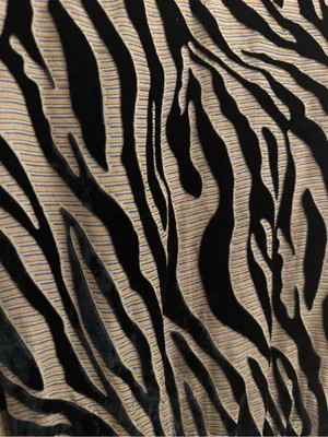 Akira Chicago Black Label Small Zebra Stripe Print Blouson Tank Mini Dress Club thumbnail 3