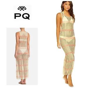 New. Pilyq fishnet coverup dress. XS/S. Retails $164 thumbnail 2