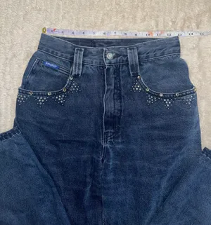 Angels Vintage Balloon Jeans Jeweled thumbnail 3
