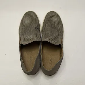 OluKai Shoes Womens 9 Pehuea Tan Slip on Casual Sneaker Loafer ‎ 20271 Beach thumbnail 9