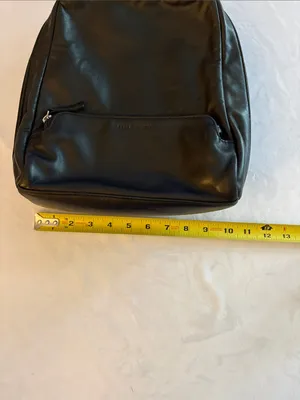 Wilson’s Black Leather Mini Backpack thumbnail 4