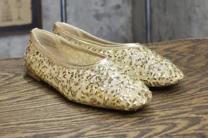 A New Day Sequin Ballet Flats Sammie Gold Yellow 5.5M thumbnail 1