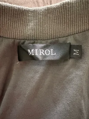 Cozy Teddy Bomber Jacket in Gray Size M thumbnail 3
