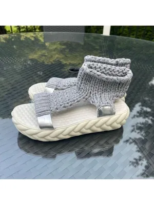 Women's Weave Roman Sandals Open Toe Breathable Comfort Platform Fashion Sz 38 thumbnail 6