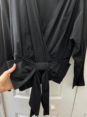 Black Shirt With Ribbon thumbnail 7