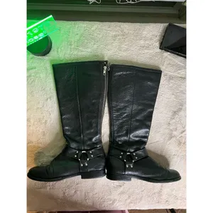 Frye Women's Phillip Harness Tall Riding Boots Black Size 8 B thumbnail 6