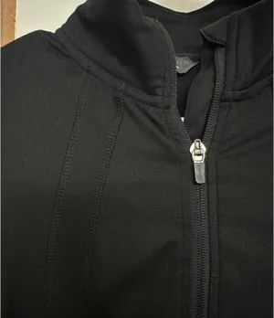 Danskin Black Tight Athletic Jacket thumbnail 3
