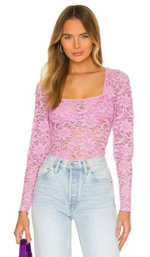 Free People NWT X REVOLVE Long Distance Layering Top in Flower Trail thumbnail 1