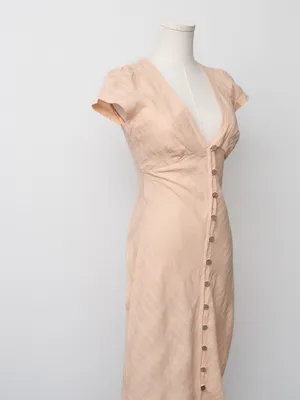 Free People = New in Town Midi‎ Dress thumbnail 5