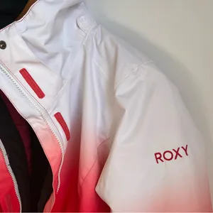 Roxy Dry Flight Gradient Ski Insulated Jacket Hot Pink Ombré No Hood M thumbnail 16