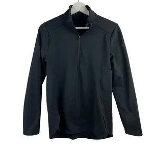 Nike Dri-Fit Size S Sweatshirt Pullover 1/2 Zip Long Sleeve‎ Golf Black 930149 thumbnail 2