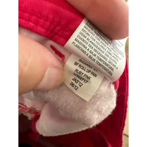 5/$65 Old Navy Womens Shorts‎ Sz 18 Ruby Pink Longer Length Cut Off thumbnail 6