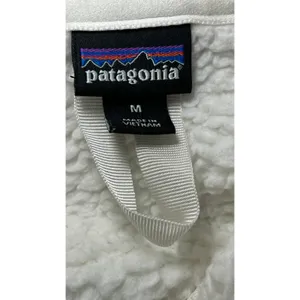 Patagonia Los Gatos 1/4 Zip Fleece‎ Pullover Medium Birch White Sherpa Jacket thumbnail 4