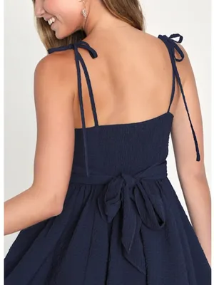 LULUS Flirty Vacation Resort Wear Casual Date Night Brunch Picnic Mini Dress thumbnail 3