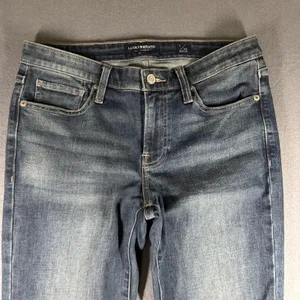 Lucky Brand Sweet Straight Jeans Womens 6/28 Blue Medium Wash Mid Rise Stretch thumbnail 3