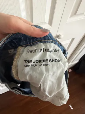 Favorite Daughter The Jordie Short Light Wash Size 27 thumbnail 4