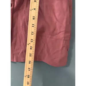 Abercrombie & Fitch Rose Lyocell Button Front Mini Skirt Tie Waist‎ Small Preppy thumbnail 5