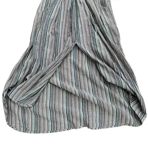 COPY - Vici Striped Twist Front Midi Dress Size Medium thumbnail 8