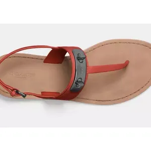 COACH Gracie Swagger Sandals Women's US Size 6M Carmine Red thumbnail 2