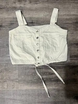 FREE PEOPLE WE THE FREE Palm Desert Top in Ivory thumbnail 3