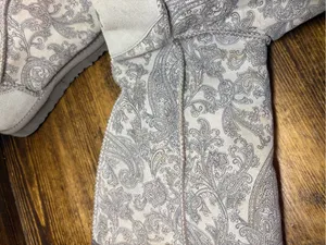 Ugg gray paisley tall boots size 8 thumbnail 7