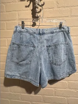 Free people jean shorts Denim Blue Women's NEW we the free thumbnail 3