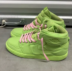 Billie Eilish x Air Jordan 1 KO 'Volt' Women's Sneakers 12W thumbnail 1