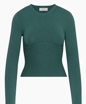 Babaton Sculpt Knit Long Sleeve Aritzia Empire thumbnail 1