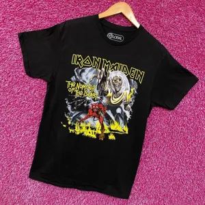 Iron Maiden Number of The Beast Rock Tshirt size Medium thumbnail 3