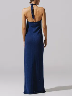 NWT BAOBAB Jerico Maxi Dress in Lapis Blue Size Small thumbnail 2