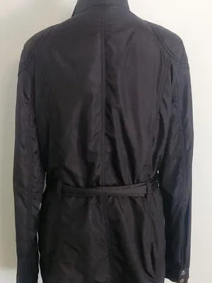 Banana Republic Womens Black Utility Jacket Size Large Flaw thumbnail 5
