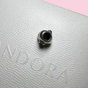 PANDORA Sterling Silver Treasured Heart Charm, 925 ALE Stamp / Retired thumbnail 4